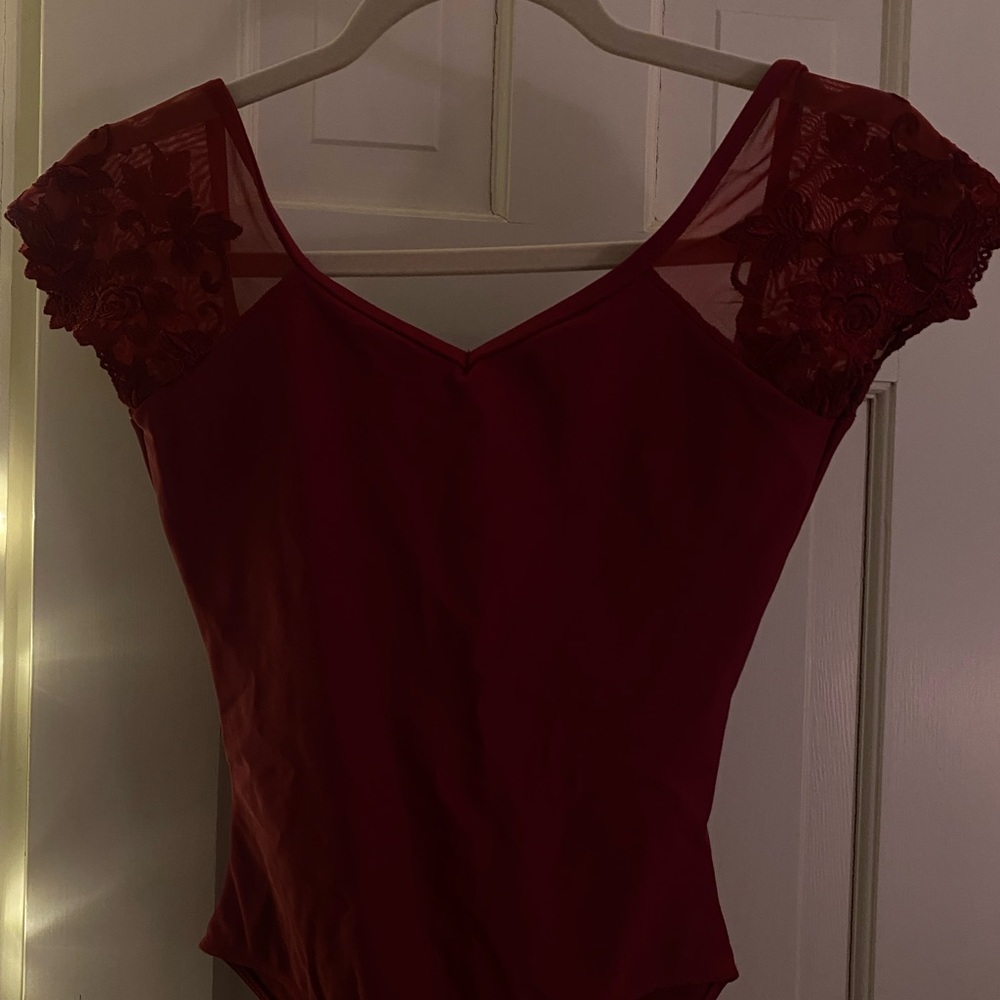 Red Ballet Rosa Leotard
